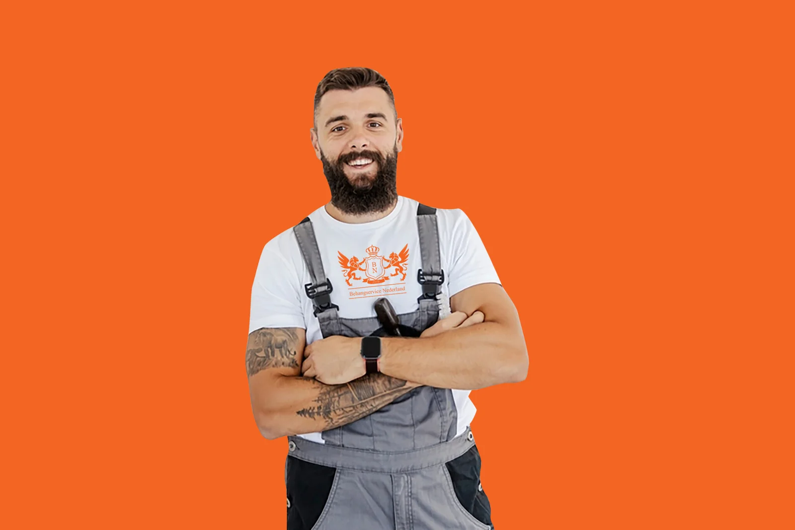 Dit is onze stucer in Den Haag die meer dan 10 jaar ervaring heeft in het stucen van woningen.